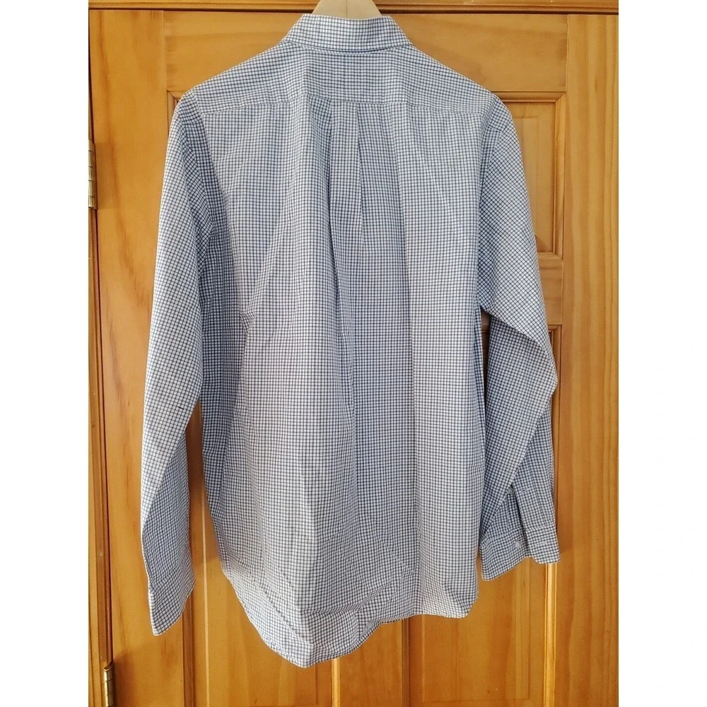 Ralph Lauren Plaid Long Sleeve Button Down‎ Mens Shirt Size Large